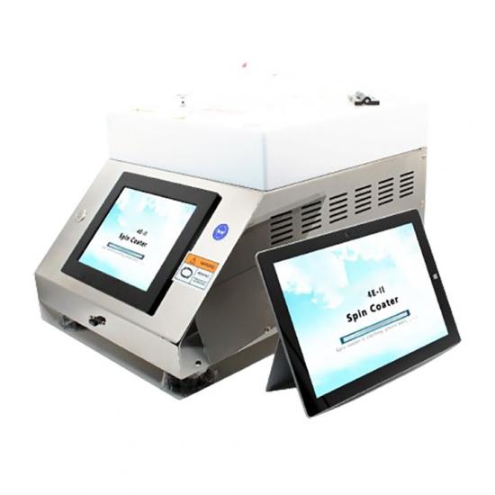 오일프리 진공 펌프가 장착된 Lab 200C 고속 진공 스핀 코팅기