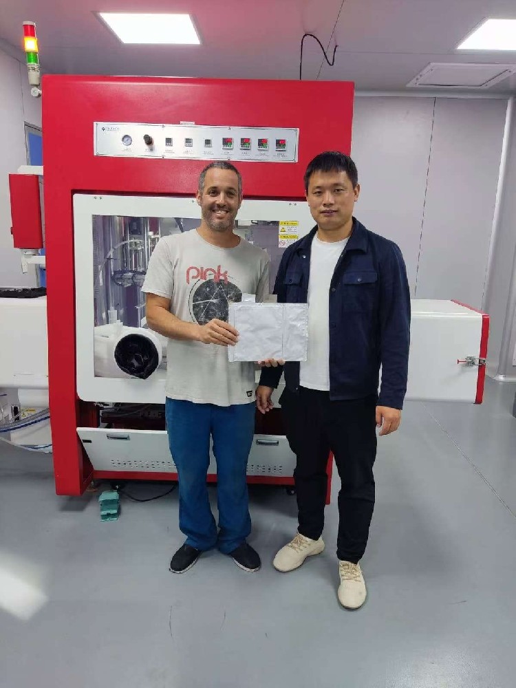 아르헨티나 파우치형 배터리 셀 시범 생산 라인 프로젝트 - 설치 및 디버깅 완료